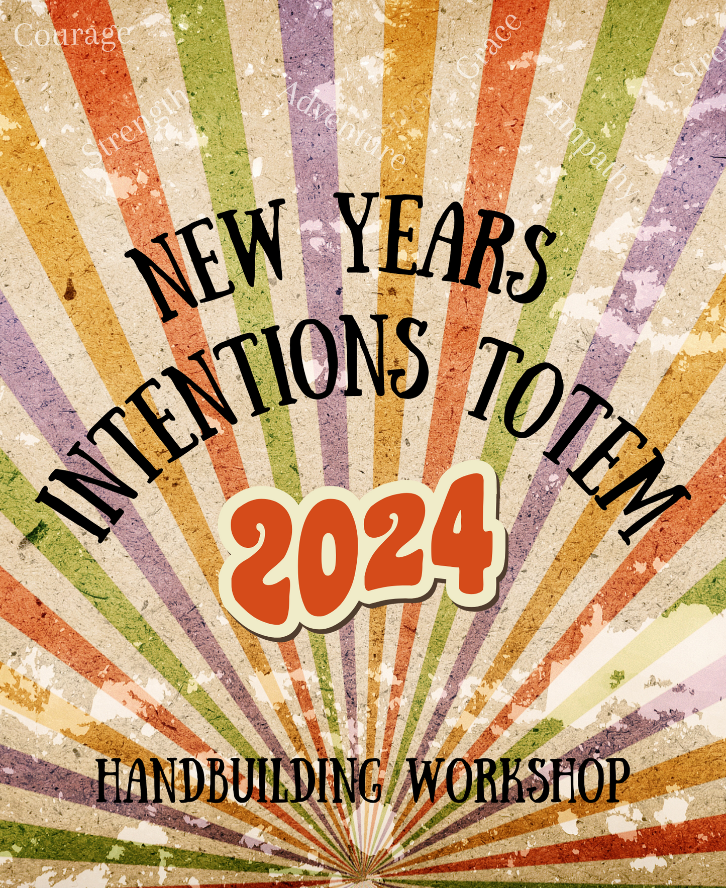 1/2 - 6-8pm: New Years Intentions Totem - Handbuilding Workshop