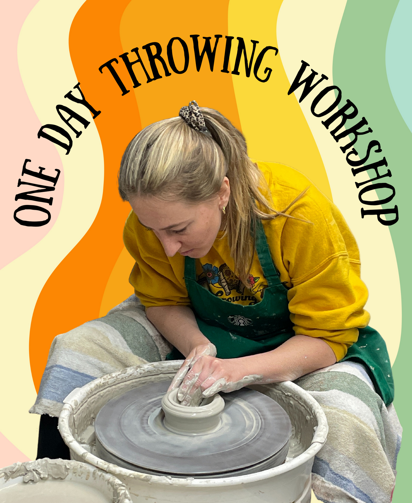 One Day Wheel Throwing - Beginner Friendly!*