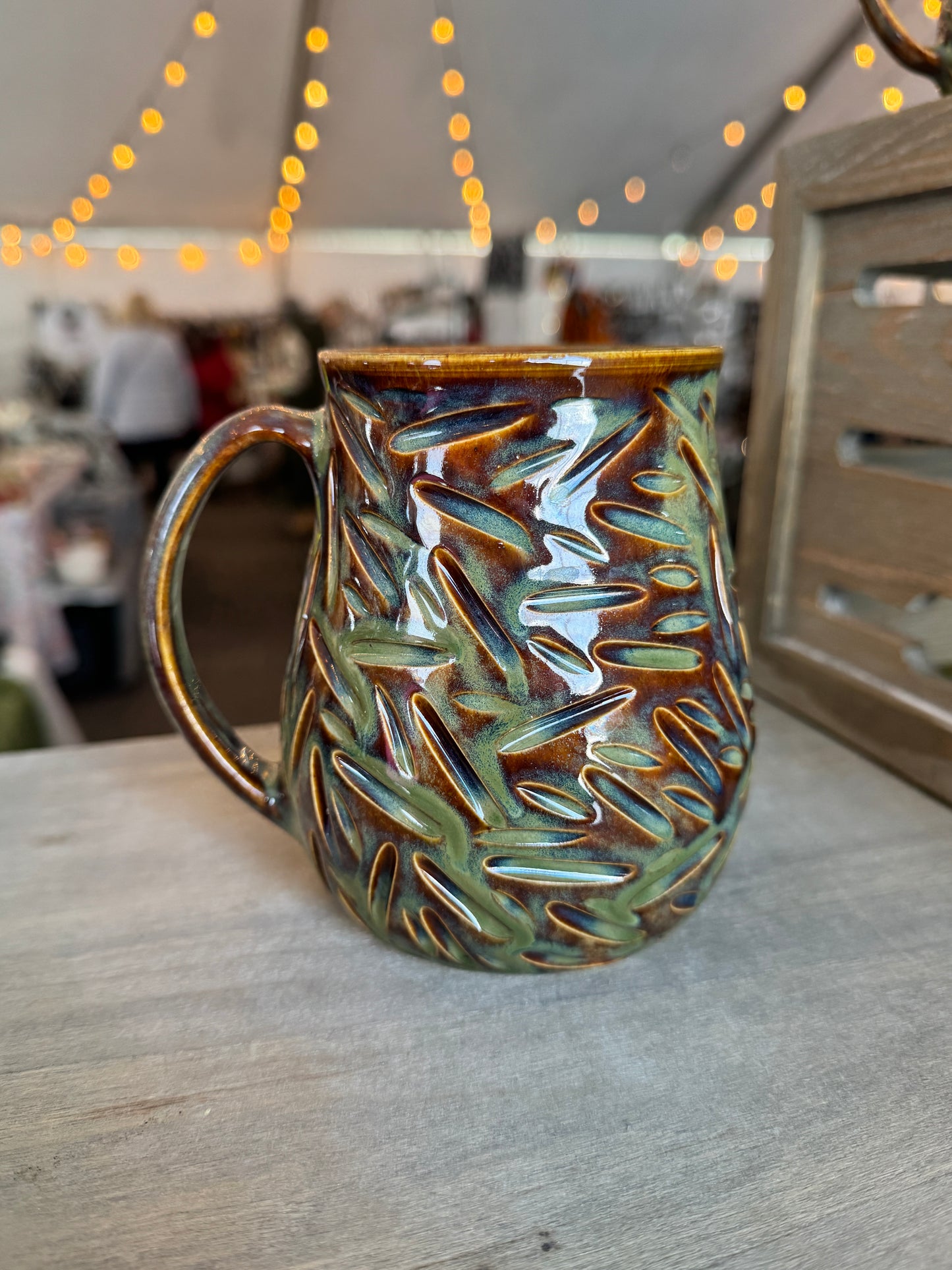 Turquoise Carvetti Mug 18-20oz - 101