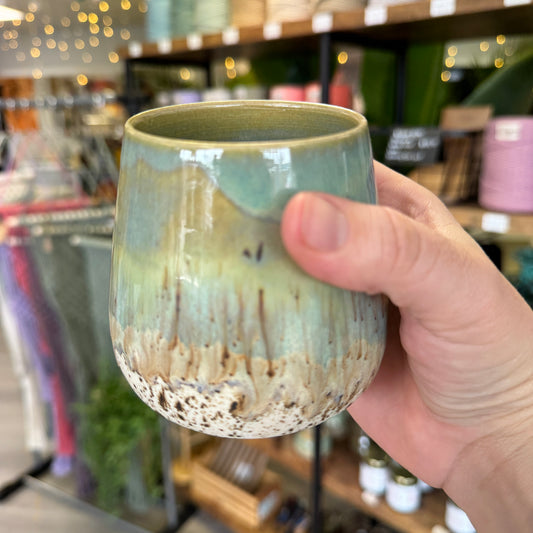 Turquoise Wine Cups/Tumblers