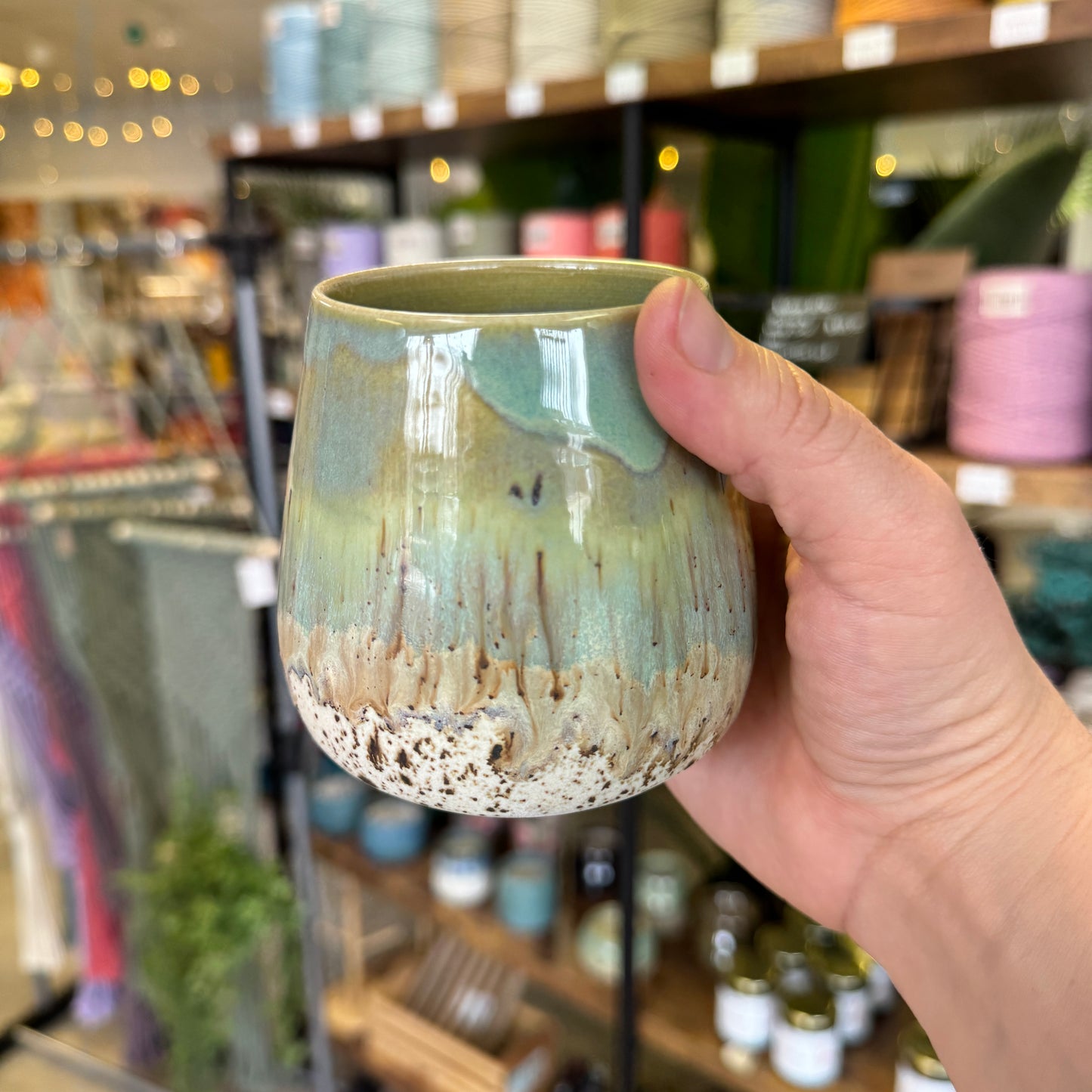 Turquoise Wine Cups/Tumblers