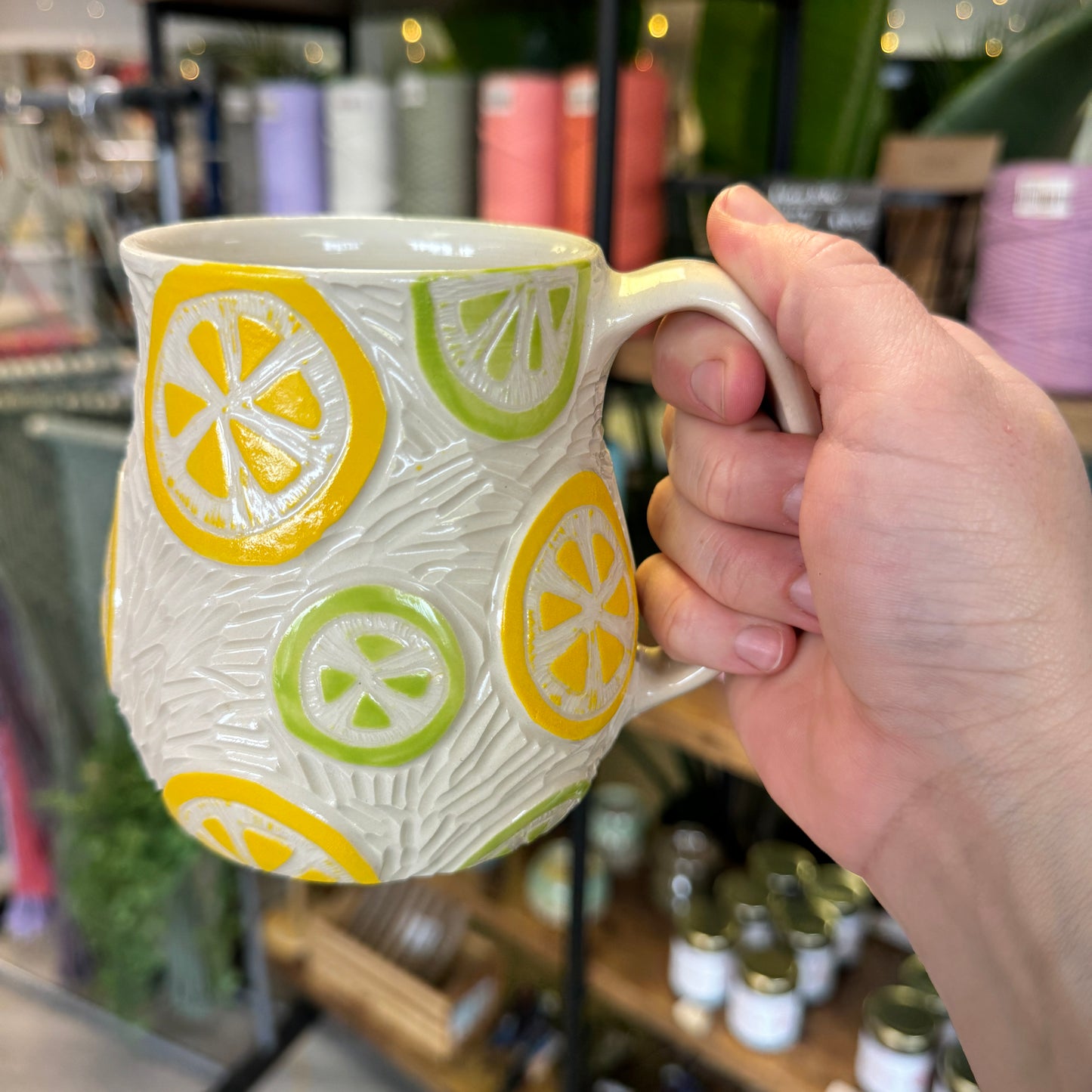 Carved Citrus Mug 18-20oz