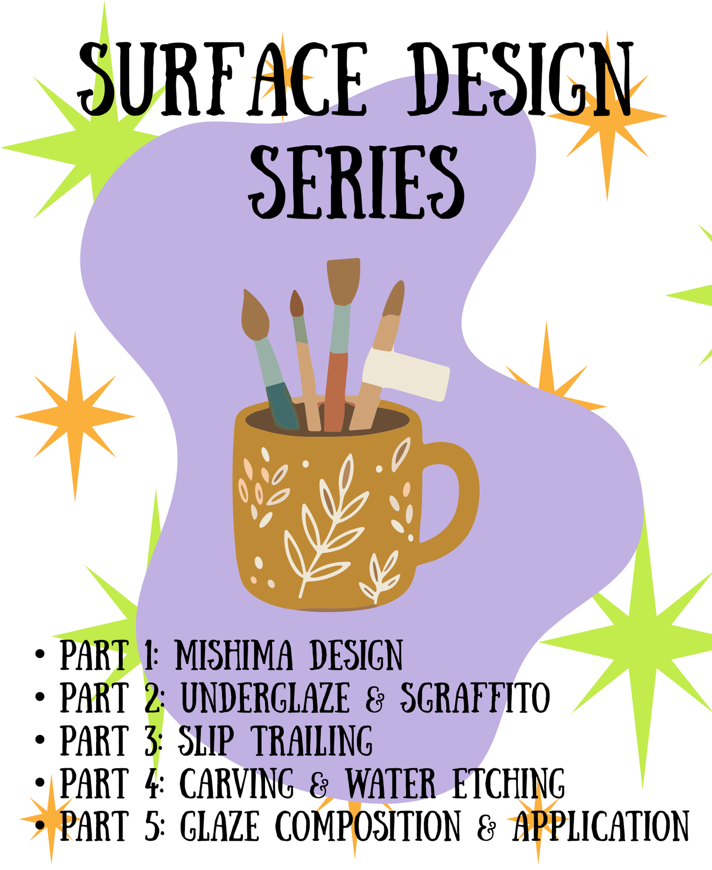 Surface Design Series - For Active Potters