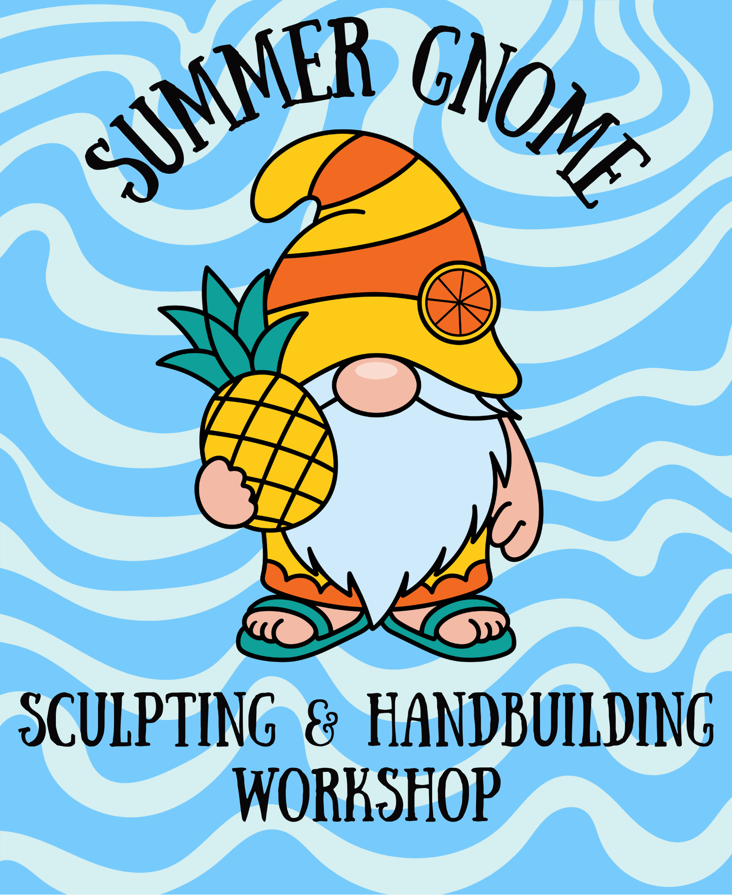 Summer Gnome Sculpting Workshop - Sun. 7/19 10:00am-1:00pm