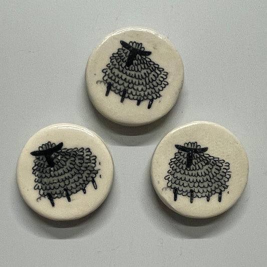 Sheep Magnets - Set of 3