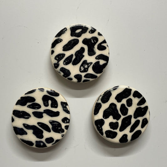 Leopard Print Magnets - Set of 3